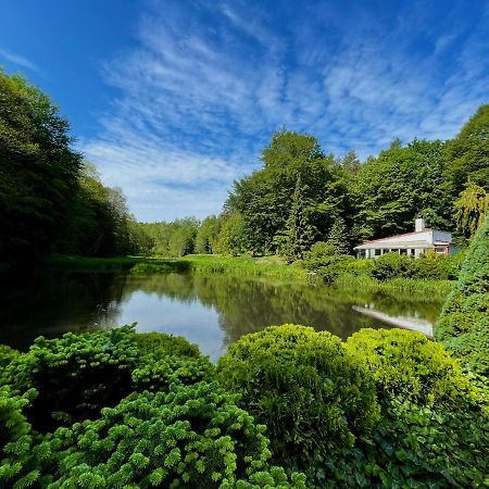 Domek W Glebi Lasu Nad Stawem Wierszyno Екстер'єр фото